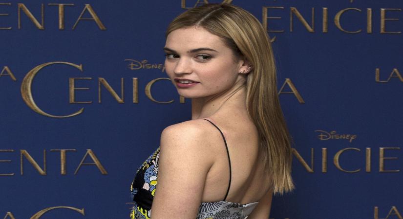 Lily James plans to move to LA to avoid kissing controversy
