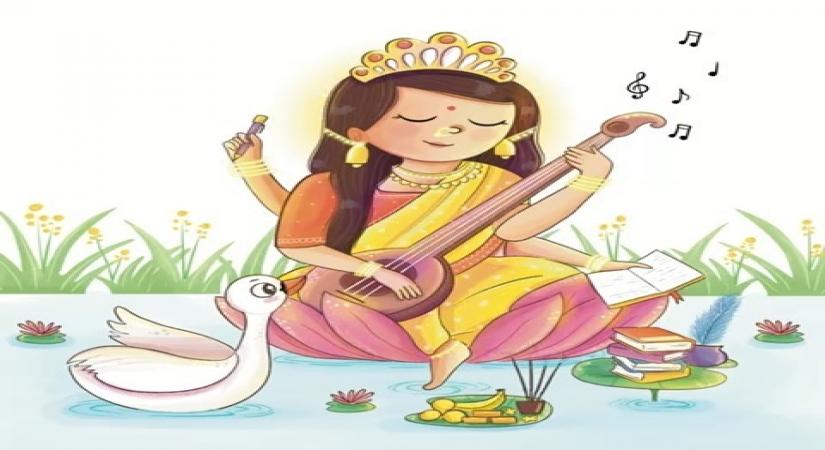 Hrithik Roshan: I pray to Goddess Saraswati to bless the creative spirit in each of us  (Credit: Instagram)