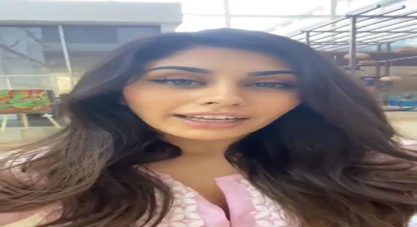 Actress Warina Hussain, who made her Bollywood debut in Loveyatri, is currently learning the Telugu language. The Afghan origin actress has shared a video on her official Twitter account to show off her spoken Telugu skills to fans. (Twitter)