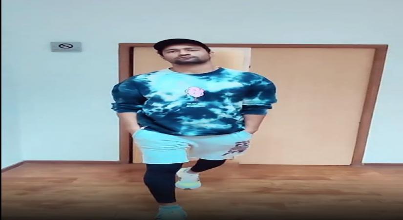 Actor Vicky Kaushal has taken part in the #dontrushchallenge, even though he is a bit late! On Friday, Vicky shared a video on Instagram, where he is seen dancing to a remixed version of the song Don't rush.