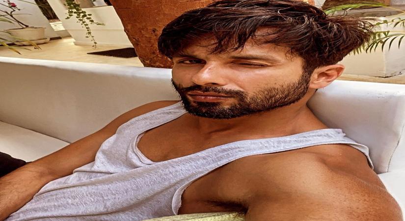 Shahid Kapoor flaunts his 'laid back vibes'.(photo:instagram)