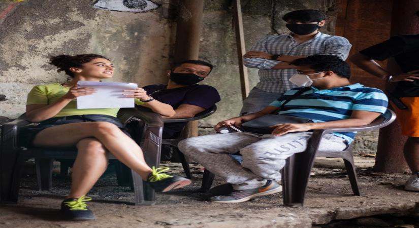 Taapsee: Have ran behind films, some have thankfully fallen in my lap. (Credit: Instagram)