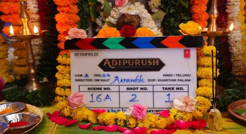 A fire broke out on the sets of Om Raut's upcoming biggie Adipurush, starring Prabhas and Saif Ali Khan, on Tuesday, which was the first day of the film's shoot.