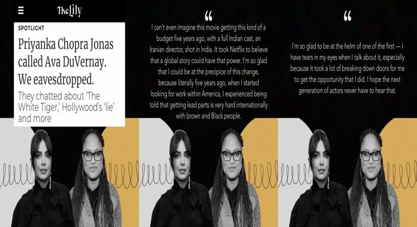 'White tiger' Priyanka Chopra Jonas poses with 'cub' Diana.(photo:instagram)