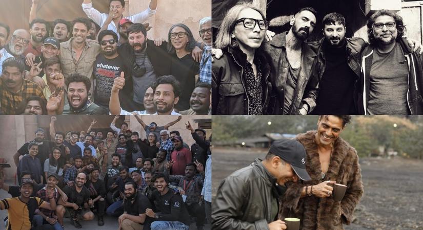 Arjun Rampal wraps up 'Dhaakad' shoot, calls it 'one hell of a film'. (photo:Instagram)