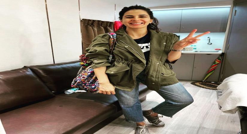 Kirti Kulhari ends night shoot when the world wakes up! (Credit: Instagram)