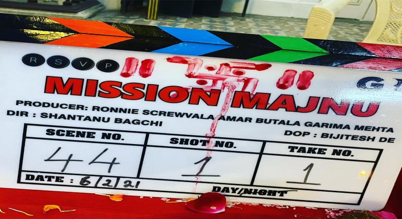 The shooting for upcoming espionage thriller, Mission Majnu, has started in Lucknow, and lead actor Sidharth Malhotra is set to join the team soon. (Twitter)