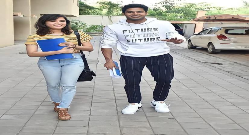 Actor Abhimanyu Dassani is all set to return on screen with his second release, Shabbir Khan's Nikamma. He says his debut role in the 2018 film Mard Ko Dard Nahi Hota taught him to push his craft and take it to the next level. (instagram)