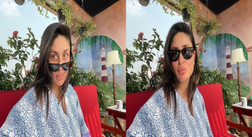 Kareena shows 'Instagram v/s reality' on social media (Credit: Instagram)