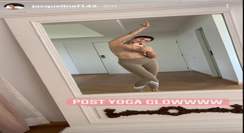 Jacqueline Fernandez: I spend an hour doing the house chores  (Credit: Instagram)