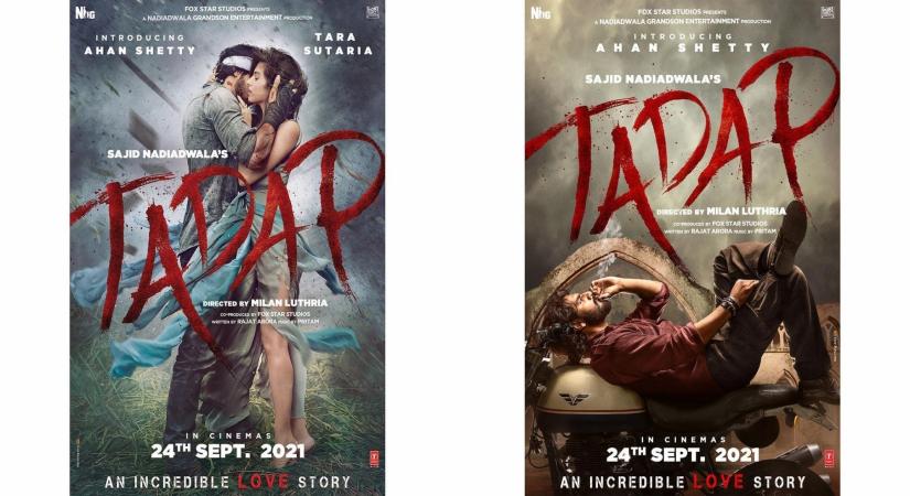 Ahan Shetty, Tara Sutaria-starrer 'Tadap' in theatres on Sep 24.(photo:Instagram)