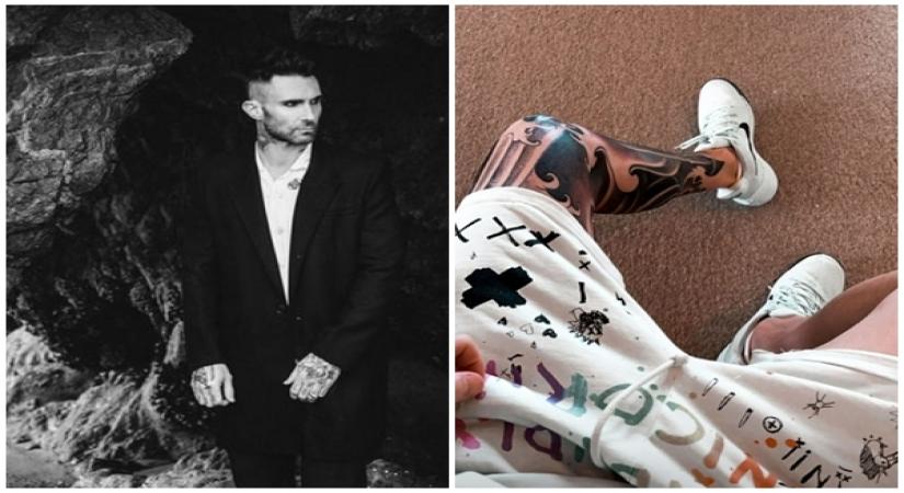 Adam Levine gets his 27th tattoo