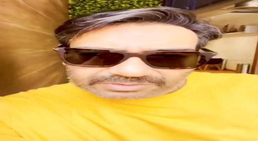 Ajay Devgn wants fans to call him 'Sudarshan', sets off talk of OTT debut.(photo:Instagram)