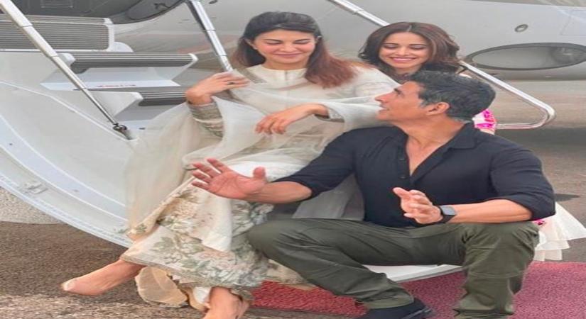 Akshay Kumar begins shooting for 'Ram Setu' in Ayodhya