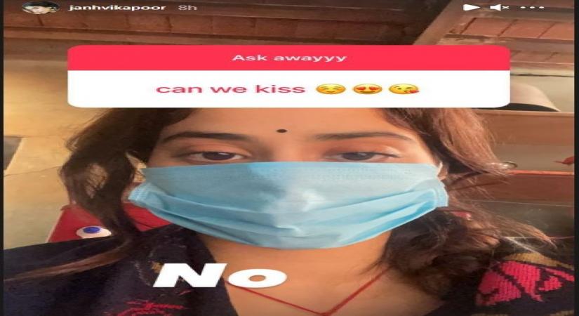 Janhvi Kapoor refuses to kiss fan amid pandemic