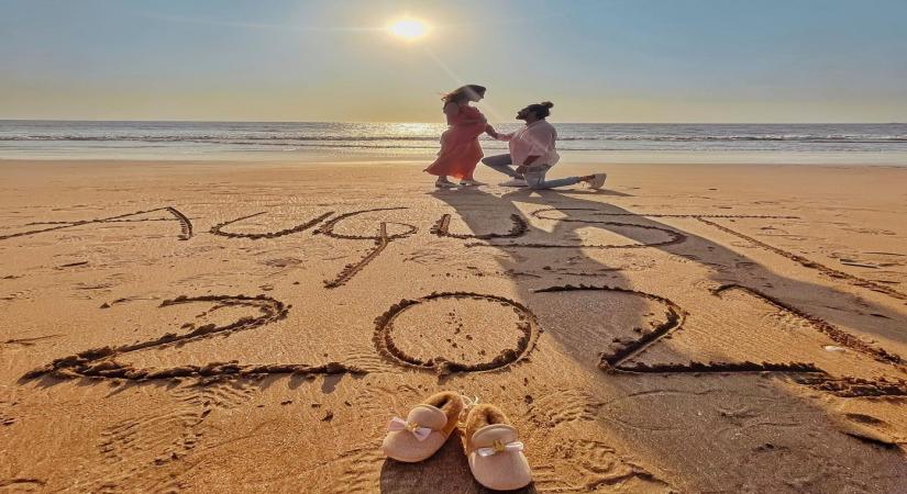 Kishwer Merchantt, Suyyash Rai expecting first child in August.(photo:Instagram)