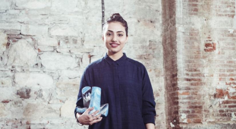 Bodice designer Ruchika Sachdeva, winner of the womenswear 2017-2018 International Woolmark Prize. (Photo: IANS)
