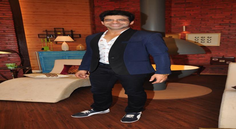 Mumbai: Actor Arpit Ranka during the promotion of dance reality show Nach Baliye 7 in Mumbai on June 3, 2015 (Photo: IANS)