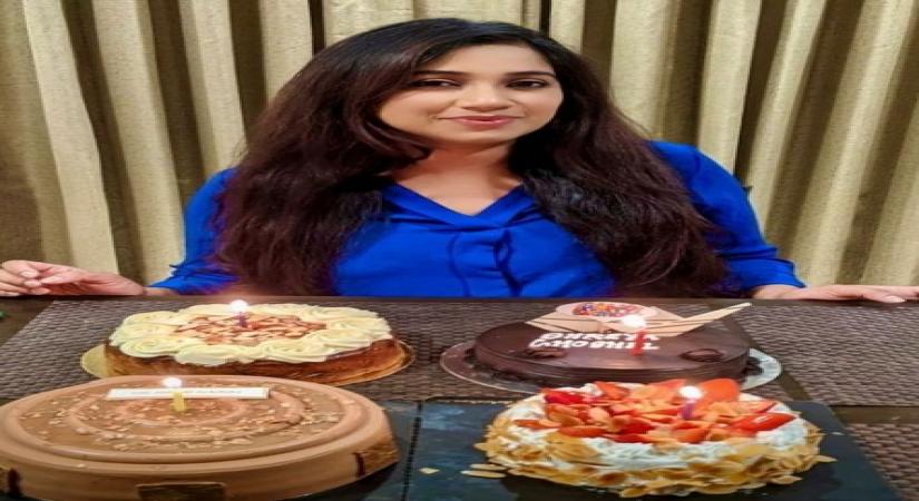 Shreya Ghoshal says her birthday this year is a 'special one', thanks fans.(photo:Instagram)