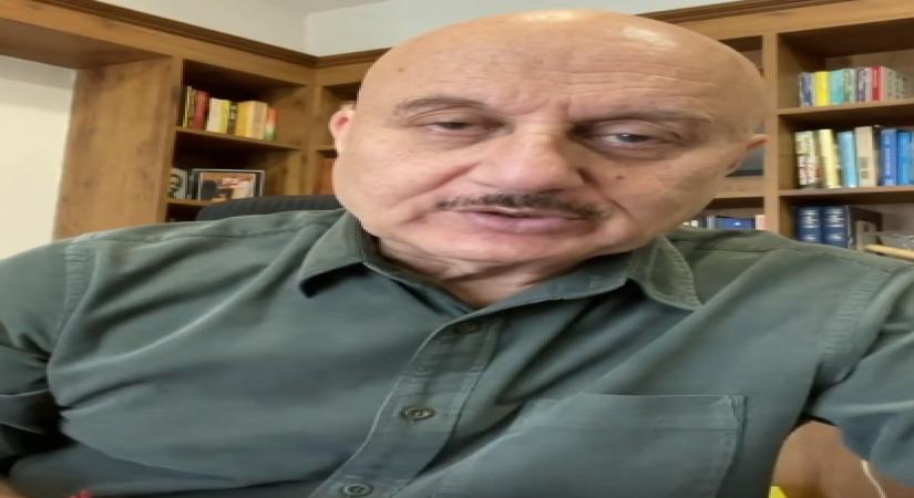 Anupam Kher urges people to follow Covid protocol.(photo:Instagram)