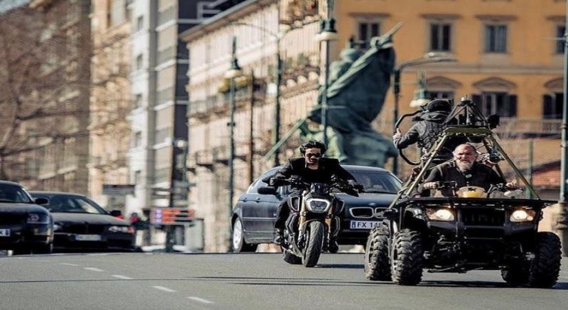 Ravi Teja hits 'action mode' in Italy.(photo:Instagram)