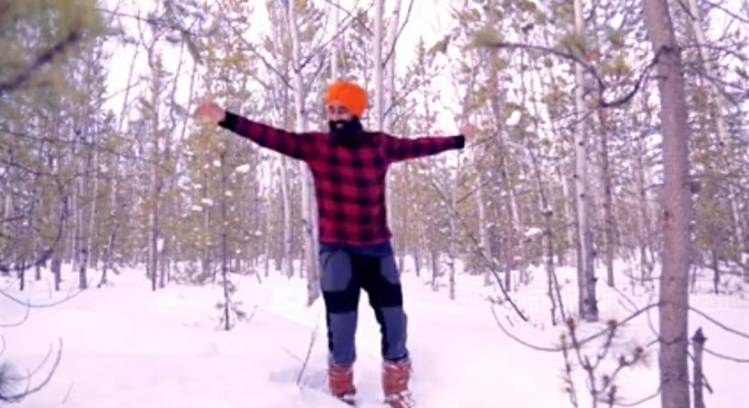 Canada's dancing Sikh has bhangra therapy to beat sub-zero cold!