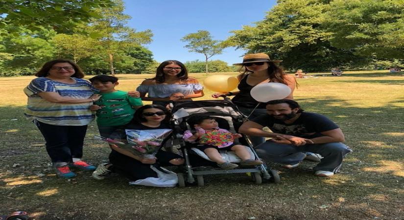 Kareena posts family picture on Instagram