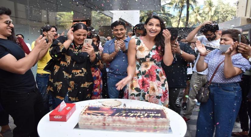 The Nora Fatehi dance number "Dilbar" has touched the one billion mark on YouTube, making her the first African Arab female artiste to achieve the feat. The superhit dance number features in the 2018 film "Satyamev Jayate". (Instagram)