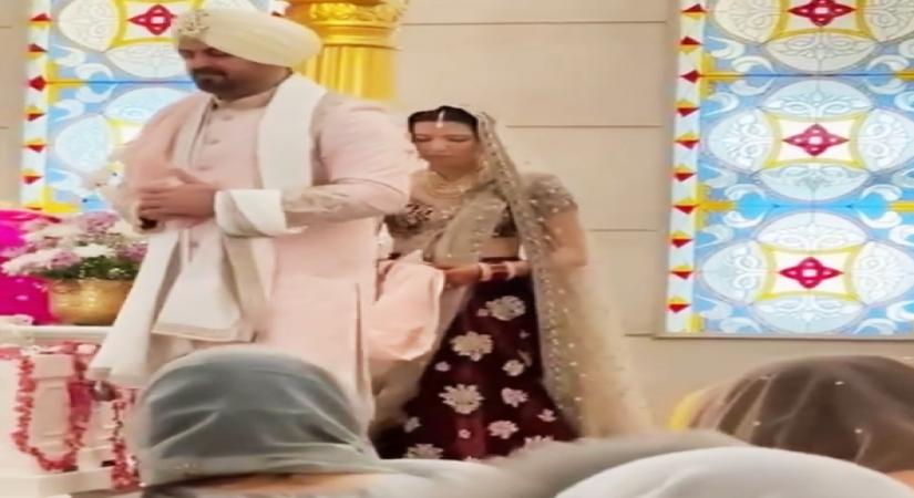 Harman Baweja ties the knot with Sasha Ramchandani.(photo:Instagram)