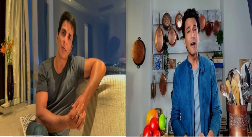 Sonu Sood, chef Vikas Khanna touched by docu on migrant workers