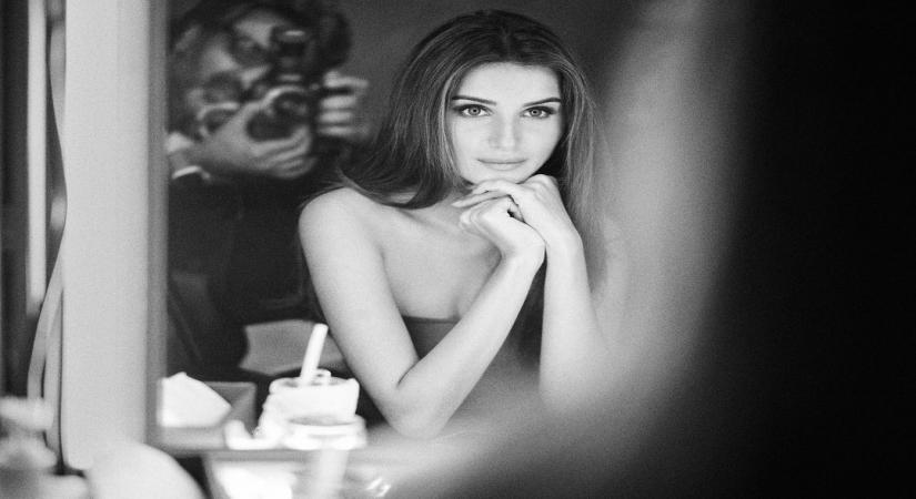 Actress Tara Sutaria looks stunning in a new black and white picture she has shared on social media.