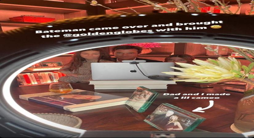 Jason Bateman shot for Golden Globes at Jennifer Aniston's house