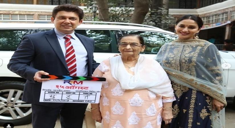 Madhuri Dixit-Incredible experience stepping into shoes of producer  ( Credit : Madhuri Dixit/instagram)