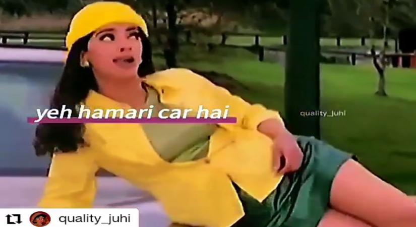 Juhi Chawla is the latest Bollywood celebrity to join the viral Pawri meme. The actress took to Instagram on Tuesday to repost a meme video originally shared by a fan page.