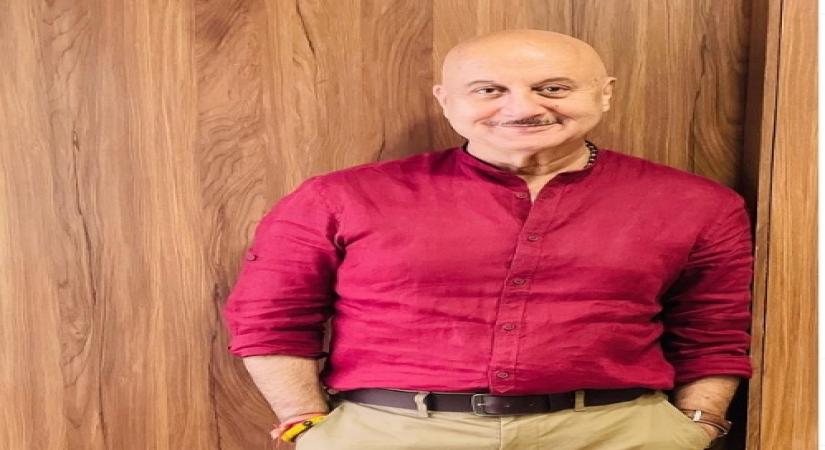 Anupam Kher sees 'light' despite the 'darkness' ( Credit : Anupam Kher/instagram)
