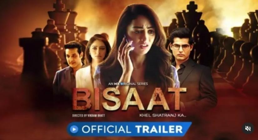 Sandeepa Dhar, Omkar Kapoor in Vikram Bhatt's new show 'Bisaat'. ( Credit : vikrampbhatt/instagram)