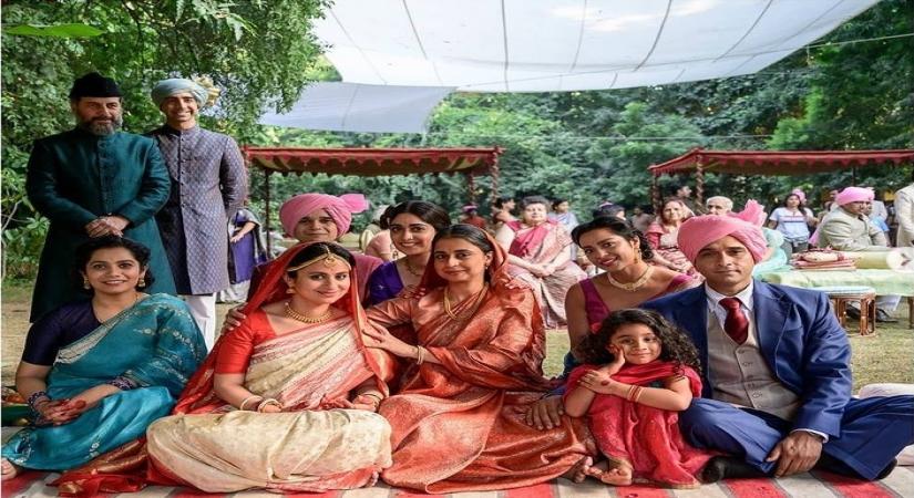 Rasika Dugal shares pics from 'suitable times' on 'A Suitable Boy' set ( Credit : Rasika dugal/instagram)
