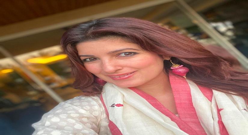 It looks like Twinkle Khanna can't stop obsessing over the new onion earrings that actor and husband Akshay Kumar gifted to her. She took to Instagram on Saturday to share a picture of her onion earrings once again, which have now started sprouting shoots.