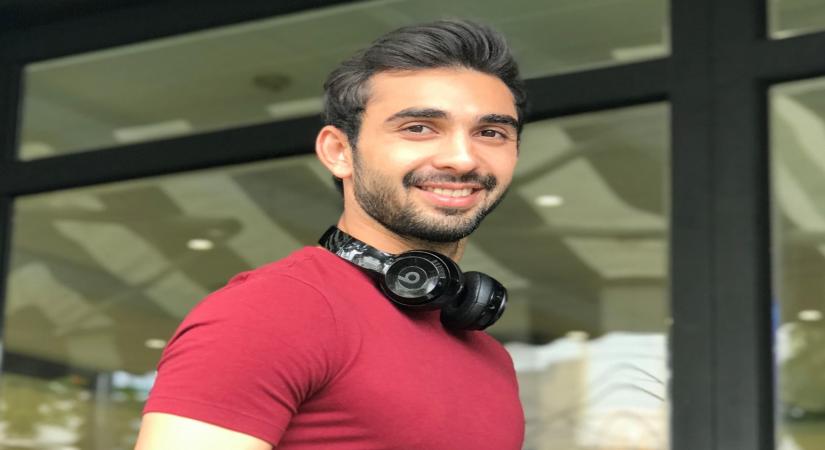 Actors Abhishek Verma and Niti Taylor.