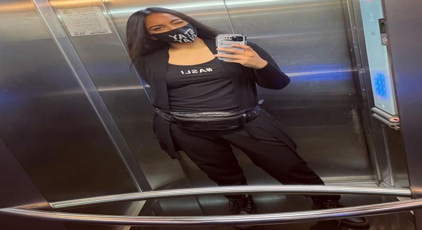 Sonakshi Sinha: Don't be a fool, wear your mask. (Credit: Instagram)