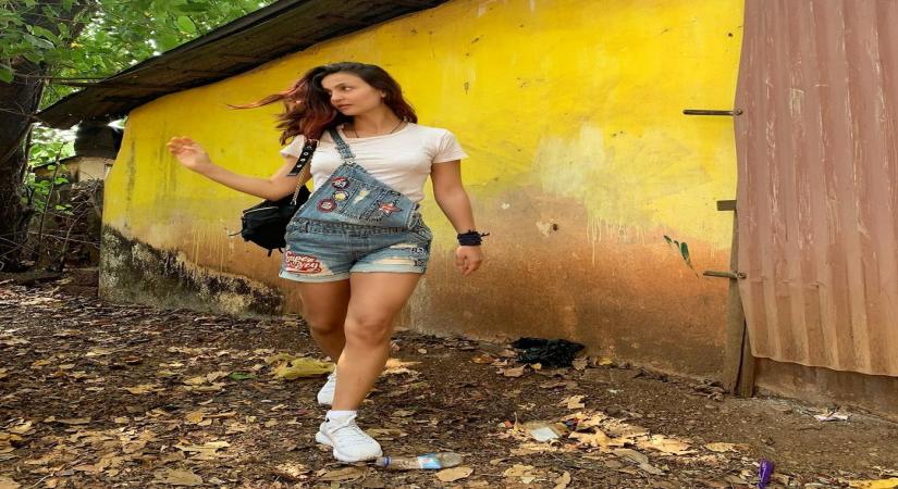Elli AvrRam on returning home: Missed spending time with family. (Photo : IANS)