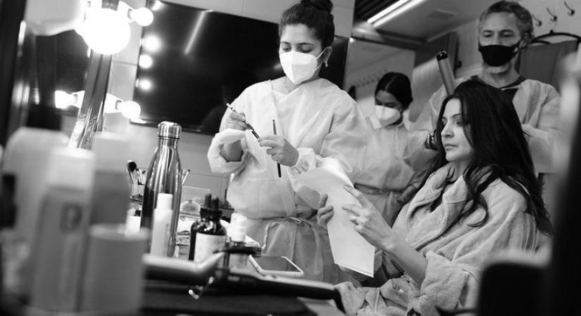 Anushka Sharma shares first picture after resuming work. (Credit : anushkasharma/instagram)