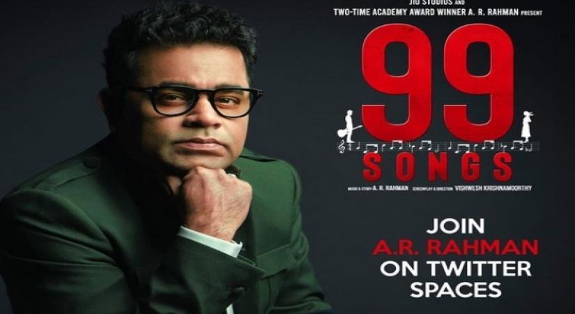 AR Rahman presents '99 Songs' special digital concert(Credit :arrahman/twitter)