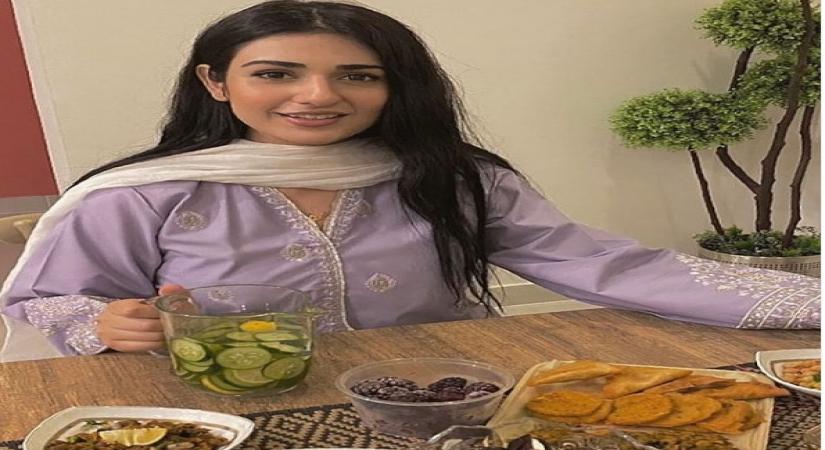 Sara Khan visits hometown Bhopal after 10 years for Ramzan(Credit : Sara Khan/instagram)