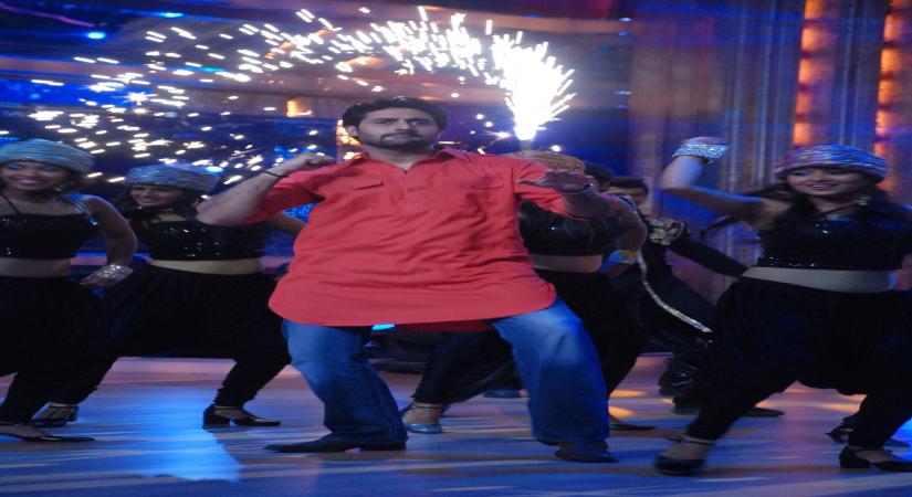 Child actor Ritvik Sahore at success bash of Sharman Joshi's film Ferrari Ki Sawari thrown by Bollywood actor Prem Chopra , Sun & Sand Juhu Mumbai, India. (Photo: IANS)