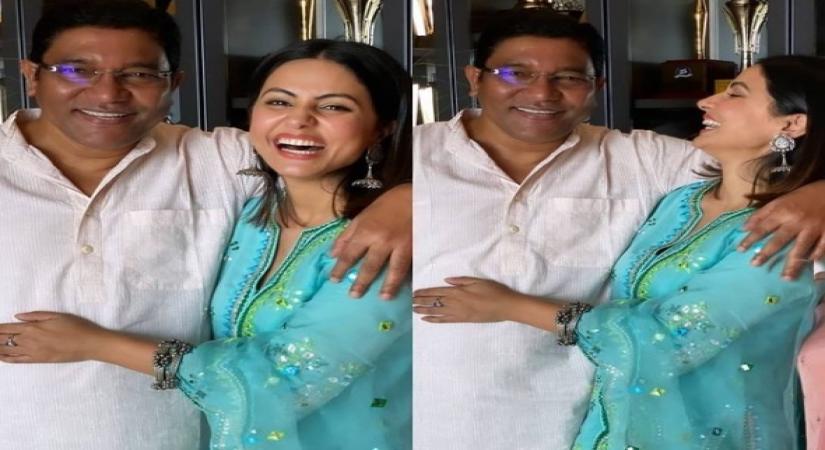 Hina Khan shares images of her late 'full of life Daddy' ( Credit : hina khan/instagram)
