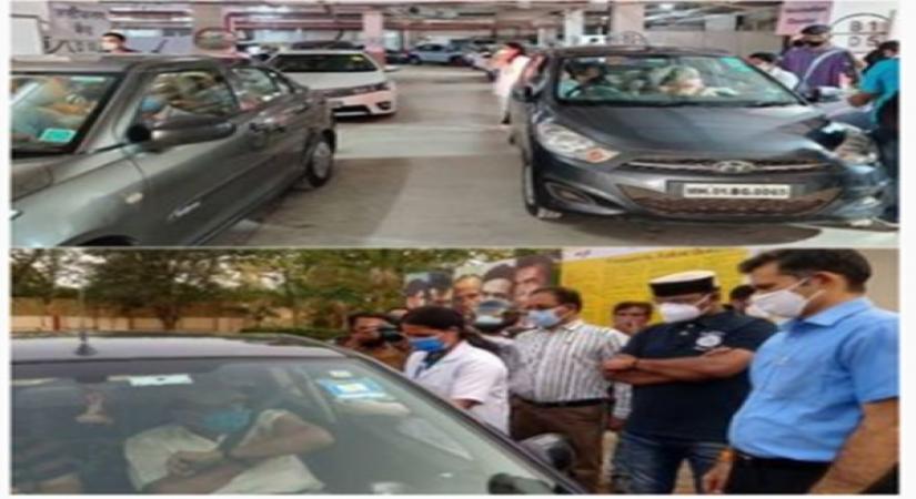 Namrata Shirodkar lauds drive-in vaccination centres in Mumbai, Bhopal  ( Credit : Namrata Shirodkar /instagram)