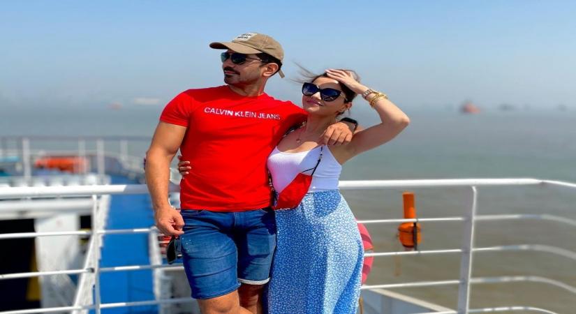 Rubina Dilaik misses Abhinav Shukla who is in SA shooting Khatron Ke Khiladi(Photo:Instagram)