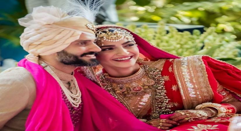 Sonam Kapoor-Anand Ahuja celebrate wedding anniversary, Rhea wishes on social media.(photo:instagram)