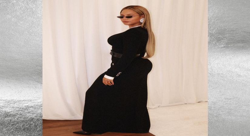 Beyonce slays in all-black ensemble.(photo:instagram)
